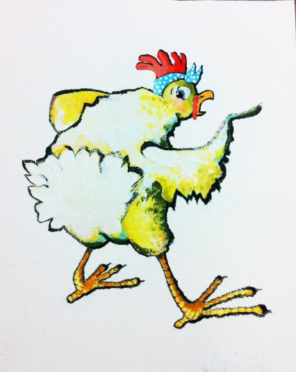 chicken character 2